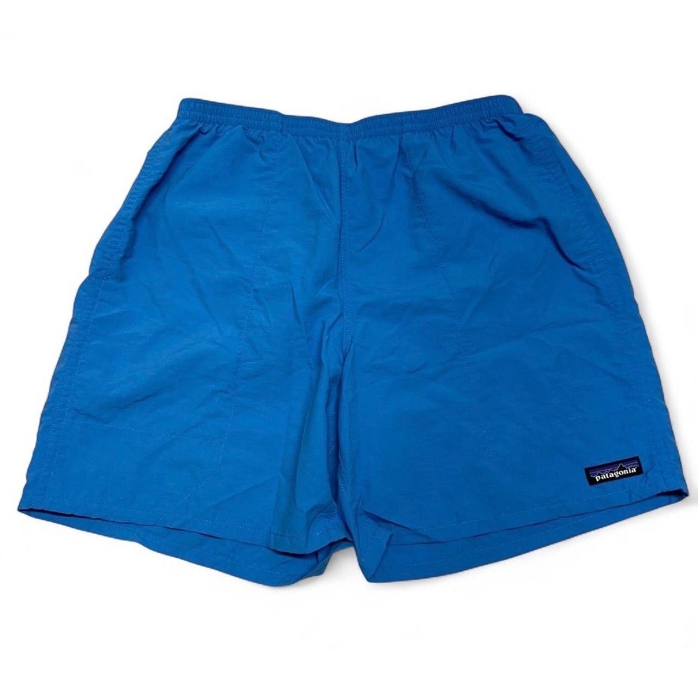 Patagonia Mens Blue Wavefarer Board Shorts Swim Trunks Size 34